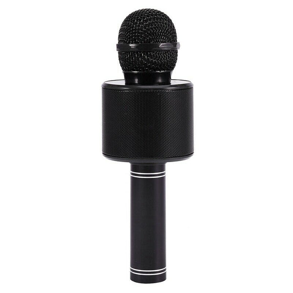 Portable Wireless Microphone Bluetooth Karaoke Home Mic Stereo Speaker Play