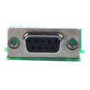 DB9 RS232 Serial to Terminal Female Adapter Connector Breakout Board Black+