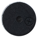 5 pcs Continuous Electronic Buzzer 2 Pins DC 3/ 5V - 9 x 4.2 mm - Black
