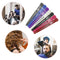 6x Pro Hair Sectioning Clips DIY Styling Hairpins Barrettes Color Random