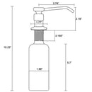 Kitchen Sink Soap Dispenser, Built in Hand Soap Dispenser Pump in SUS304 St Z7C2