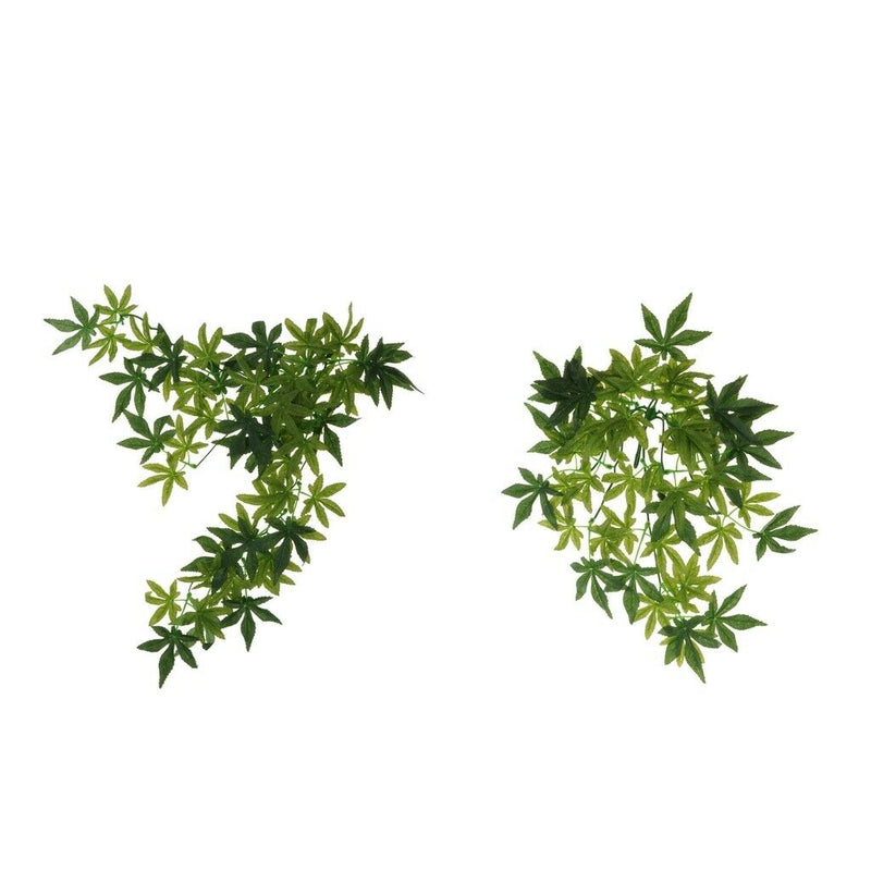 2 PCS Reptile Cage Landscape Plant Artificial Vine Jungle Cage Decoration