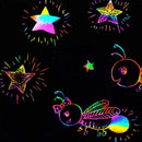 16K Colorful Scratch Paper Kids Creative Magic Drawing Scratch O0X9 Pen Pap X6X6