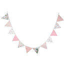 12 Flags 3.2m Nordic Double-side Printed Cotton Fabric Bunting Pennant Flag