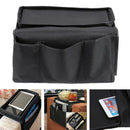Sofa Couch TV Remote Storage Holder Arm Rest Pouch Bag Pocket Home Organize M7Y8