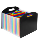 Expanding File Folder 24 Pockets, A4 Letter Size Expandable File Organizer
