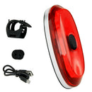 Bicycle Lights Bicycle Led Lamp Usb Rechargeable Bike Alarm Tail Light Bicy