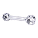 Portable Dog Bone Shape Bicycle Bike Cycling Hexagon Wrench Repair Tool.AU