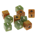 10pcs/pack 6 Sided Maths Dices Role Playing Game Polyhedral Dice for Toys