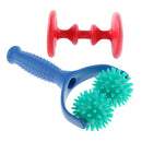 Portable Body Massager Acupressure Roller Spiky Balls Set For Muscle Relief Foot
