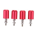 Premium 4pcs M3/M4 CPU Water Cooling Block Installation Mounting Screw Red