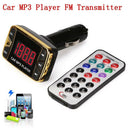 Fm Transmitter Wireless Mp3 Phone Radio Kit Bluetooth Sd Usb Charger C AVI