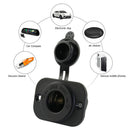 2pcs 12V Car Motorcycle RV Cigarette Lighter Sockets  with 24 inch Wires DIY Kit
