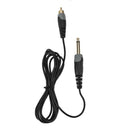 2.25 meters Tattoo Clip Hook Line with Curved Head RCA Plug for Tattoo Machine