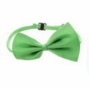 Dog Cat Pet Collar Accessory Bow Tie Necktie Green 2 Pieces