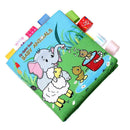 Cartoon Baby Cloth Book Colorful Early Learning Montessori Quiet Books
