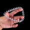 5X Lady Girl Clear Elastic Rubber Hair Ties Spiral Rubber Rope HairbandME