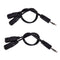 3.5mm Male To Dual 3.5mm Female Earphone Headphone Stereo Audio Splitter Cable Z