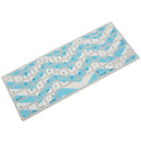 Zig-Zag Keyboard Cover Skin For Macbook Pro 13 15 17 inch Blue