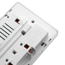 1Set 13A Ac 110~250V 3 Usb Charging Port Uk Standard Switched Universal Wal