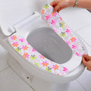 Bathroom Self-adhesive Warmer Toilet Seat Closestool Soft Seat Cover Pad C VWG