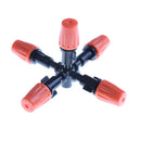 5-Head Adjustable Garden Spray Nozzle Greenhouse Automatic Sprinkler Adapter JR