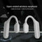 Wireless Open Ear Bone Conduction Headset Stereo Headphone Sport Black Earphone