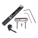 Zinc Ally 5 Strings Electric Bass Bridge w/ Screws Wrench Set Black