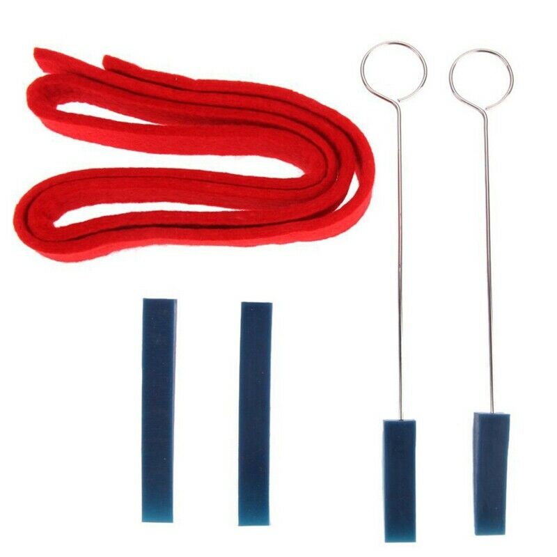 Piano Tuning Rubber Mute Temperament Strip Fixing Tools Kit Set for Yamaha