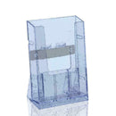 Clear Acrylic Business Card Holder Brochure Desk Stand Pamphlet Display_Dur W4K9