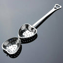 2Pcs Tea Infuser Stainless steel tea heart shape filters Invite your friend
