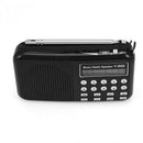 Portable Mini Stereo Lcd Display Fm/Am Radio Usb Tf Card Music Player Recha