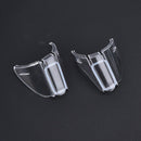 2x clear universal flexible side shields safety glasses goggles eye protection Z