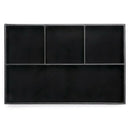 4 Slots Desk Drawer Organizer, Pu Leather Drawer Storage Organizer Divider