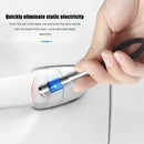 Mini Car Static Eliminator Anti-Static Electrostatic Pen Key Ring (Blue)
