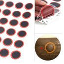 Motor Bicycle Bike Tyre Tire Inner Tube Puncture Rubber Patches Repair Kit LJAU