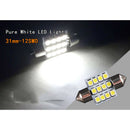 14xWhite LED Light Interior Package For T10 31/42mm Map Dome License Plate Side