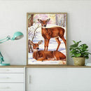 Two Deer DIY 5D Full Drill Diamond Painting Embroidery Cross Stitch Home De