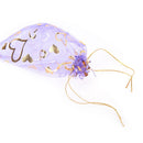 10 x18*13cm Xmas Chiffon Yarn Drawstring Bag Jewelry Gift Bags Pouch Wedding MO