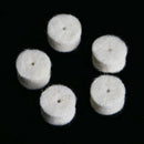 500PCS 13mm Wool Felt Polishing Wheel Buffing Pad 2 Mandrels for Rotary dfs MXK