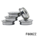 10pcs  New  Flange Ball Bearing  Metric flanged Bearing F608ZZ 8*22*7 mm