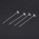 100pcs Rhinestone Head Sewing Pins Stitching Needles DIY Dressmaking Tools