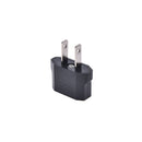 4PCS EU Euro Europe to US USA Power Jack Wall Plug Converter Travel Adapter  M&