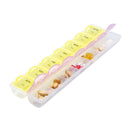 1PC 7-Day Pill Box Weekly AM PM Medicine Organiser Tablet Dispenser Storag GXK