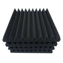 6 Pack 30 X 30 X 5 cm acoustic sound foam studio panels 10 sharp wedges - R R9R6