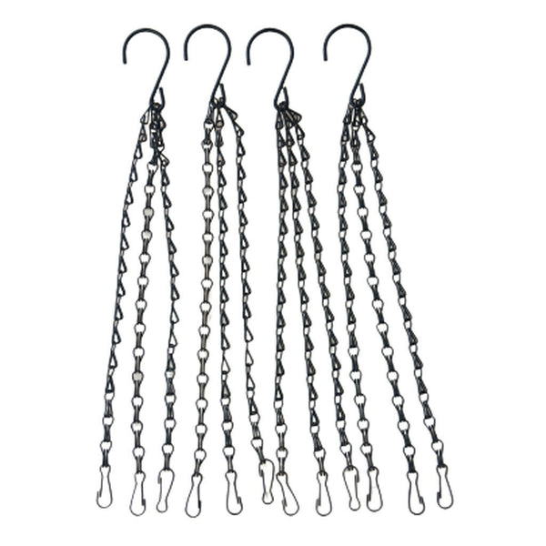 16Pcs/set Heavy Duty Flower Pot Basket Hanging Chains Hanger Hooks For Fence