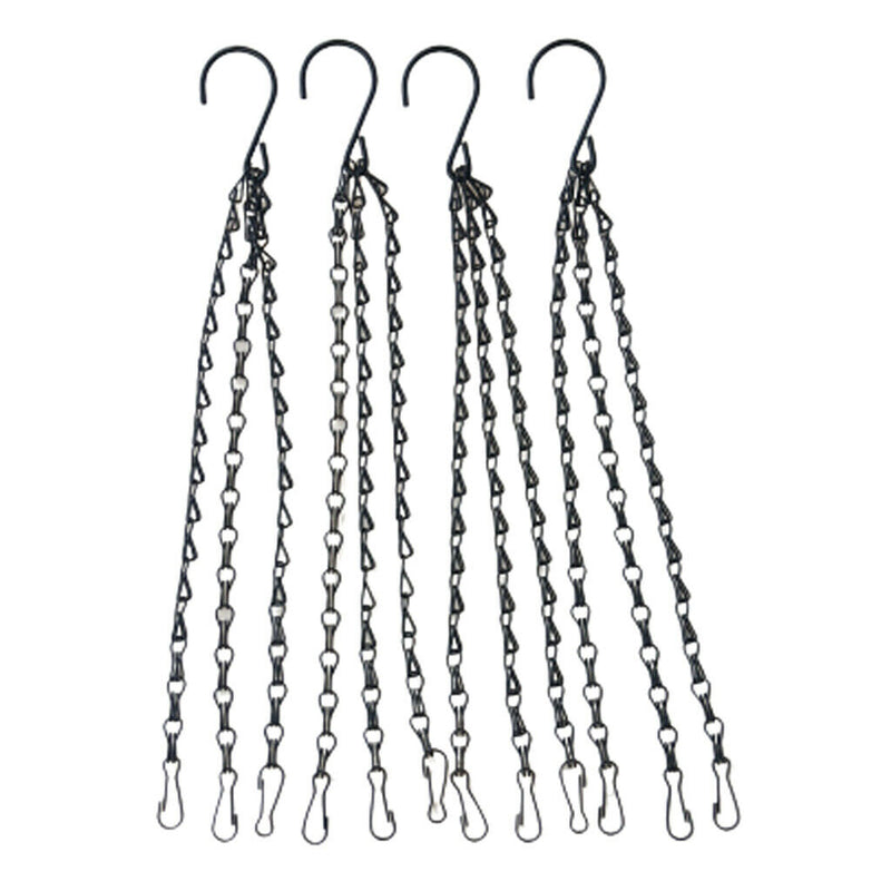 16Pcs/set Heavy Duty Flower Pot Basket Hanging Chains Hanger Hooks For Fence