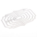 Square frame Metal DIY Cut Dies Stencil Scrapbook Album Paper Card Emboss CraftJ