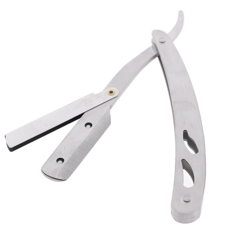 Barber Edge Steel Razor Folding Shaving Holder Rack Without Blade Showy~er Hn