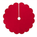 48 Inches Christmas Tree Skirt with DIY Small Tree Hanging Ornaments and Po B1E5